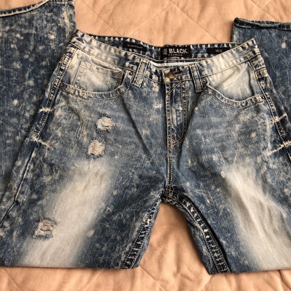 Distressed Jeans 34 x 32